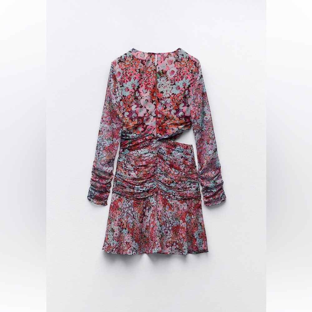Zara Floral Mini Dress NWT / Size M